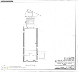 Planta ao nível do coro-alto