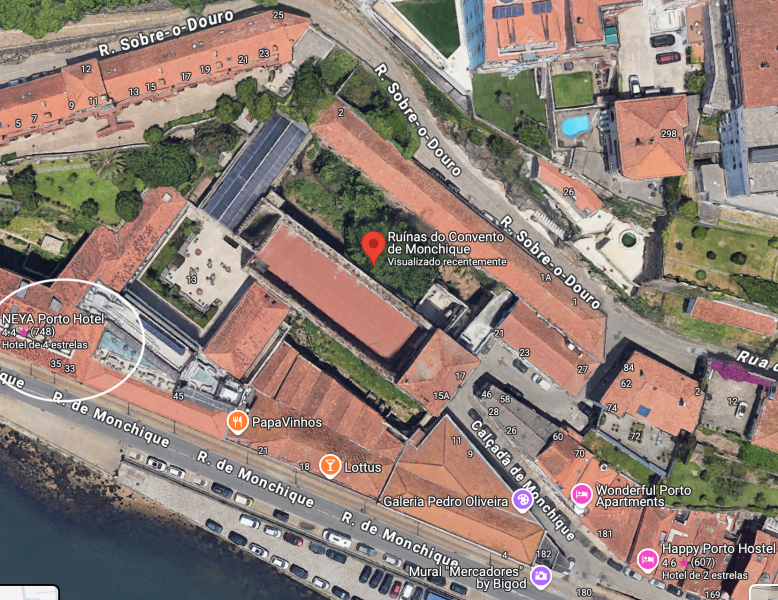 Ficheiro:Unidade Hoteleira atualmente inserida nas ruínas do Convento da Madre de Deus de Monchique.png